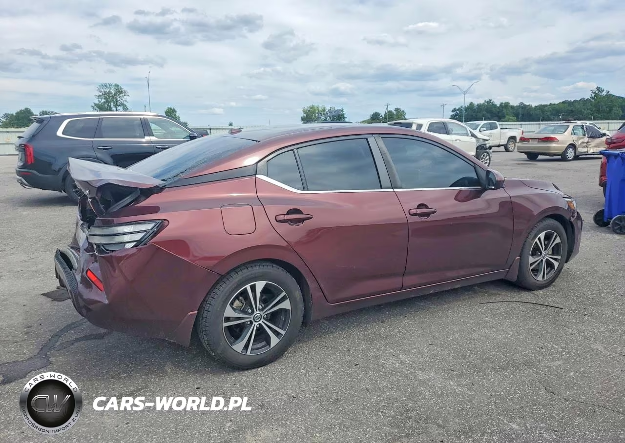 2021 Nissan Sentra Sv VIN:3N1AB8CVXMY231507 - 3