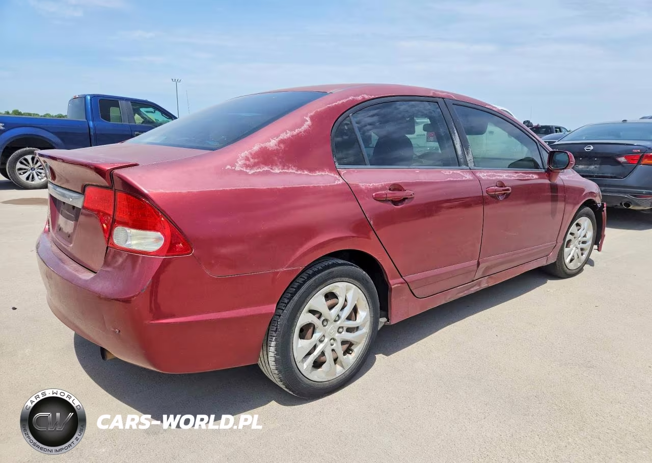 2010 Honda Civic Lx VIN:2HGFA1F53AH538643 - 3