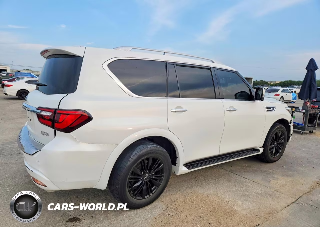 2022 Infiniti Qx80 Luxe VIN:JN8AZ2AFXN9742521 - 3
