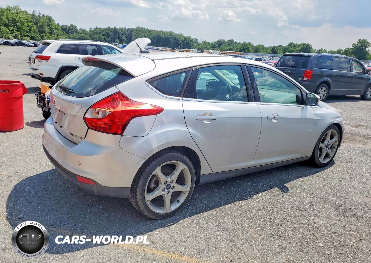 2013 Ford Focus Titanium VIN:1FADP3N28DL203043 - 3