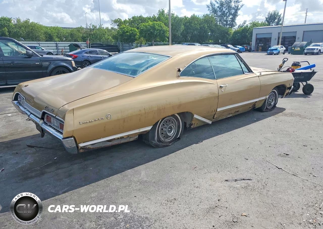 1967 Chevrolet Impala VIN:164877S225167 - 3