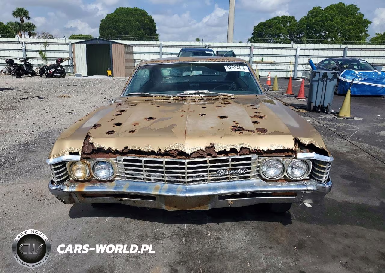 1967 Chevrolet Impala VIN:164877S225167 - 5