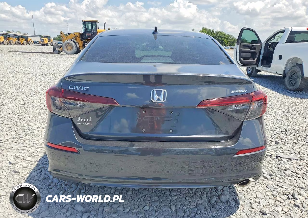 2025 Honda Civic Sport VIN:2HGFE2F59SH500636 - 6