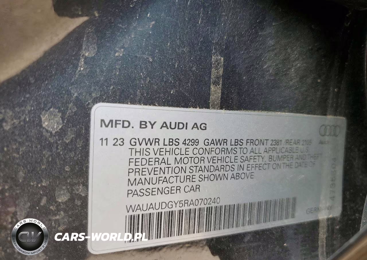 2024 Audi A3 Premium VIN:WAUAUDGY5RA070240 - 12