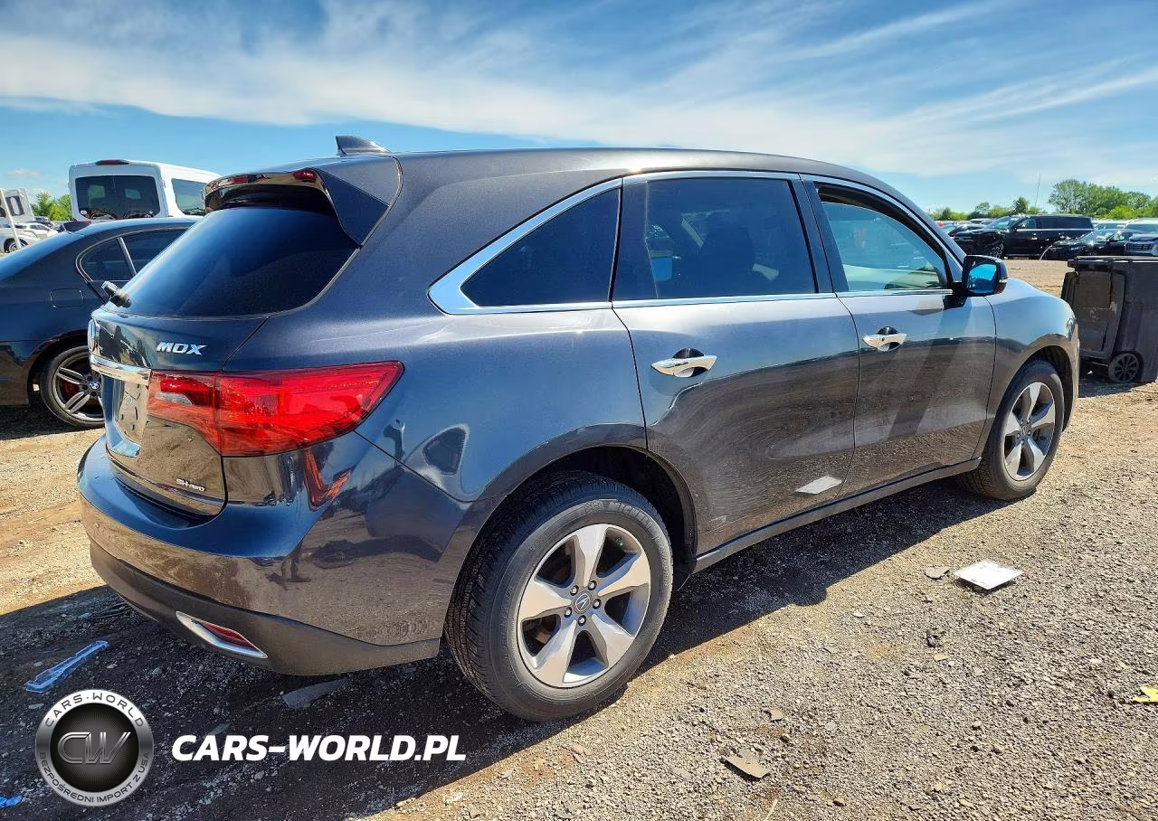 2016 Acura Mdx VIN:5FRYD4H27GB016789 - 3