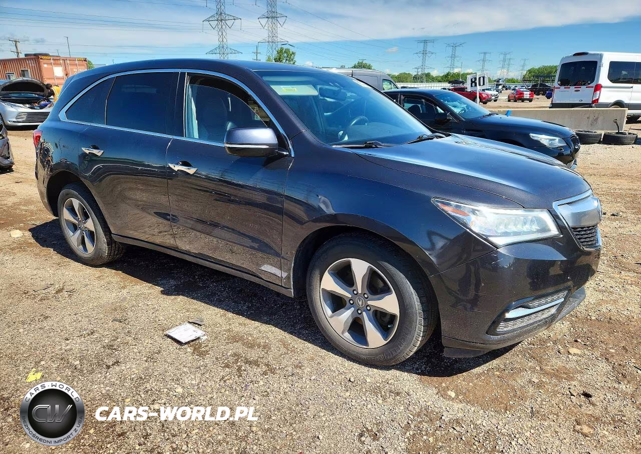 2016 Acura Mdx VIN:5FRYD4H27GB016789 - 4