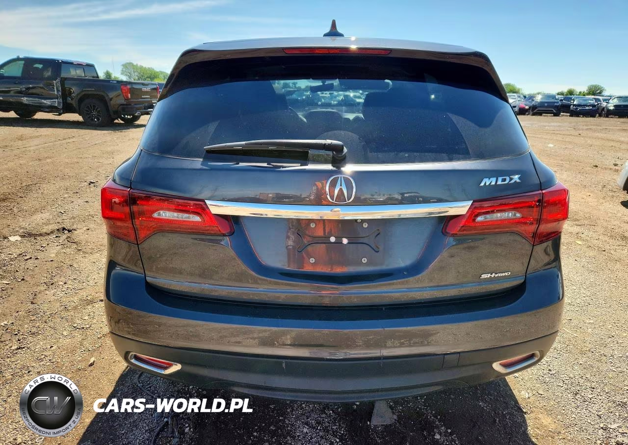 2016 Acura Mdx VIN:5FRYD4H27GB016789 - 6