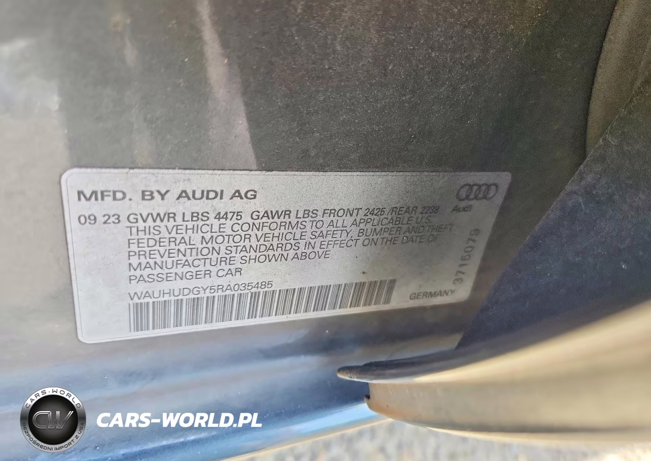 2024 Audi A3 Premium Plus VIN:WAUHUDGY5RA035485 - 12