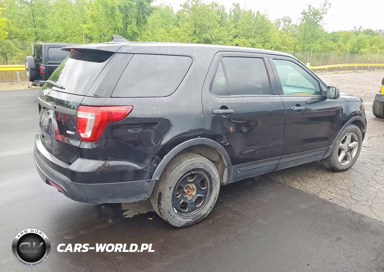 2017 Ford Explorer Police Interceptor VIN:1FM5K8AR1HGA79009 - 3