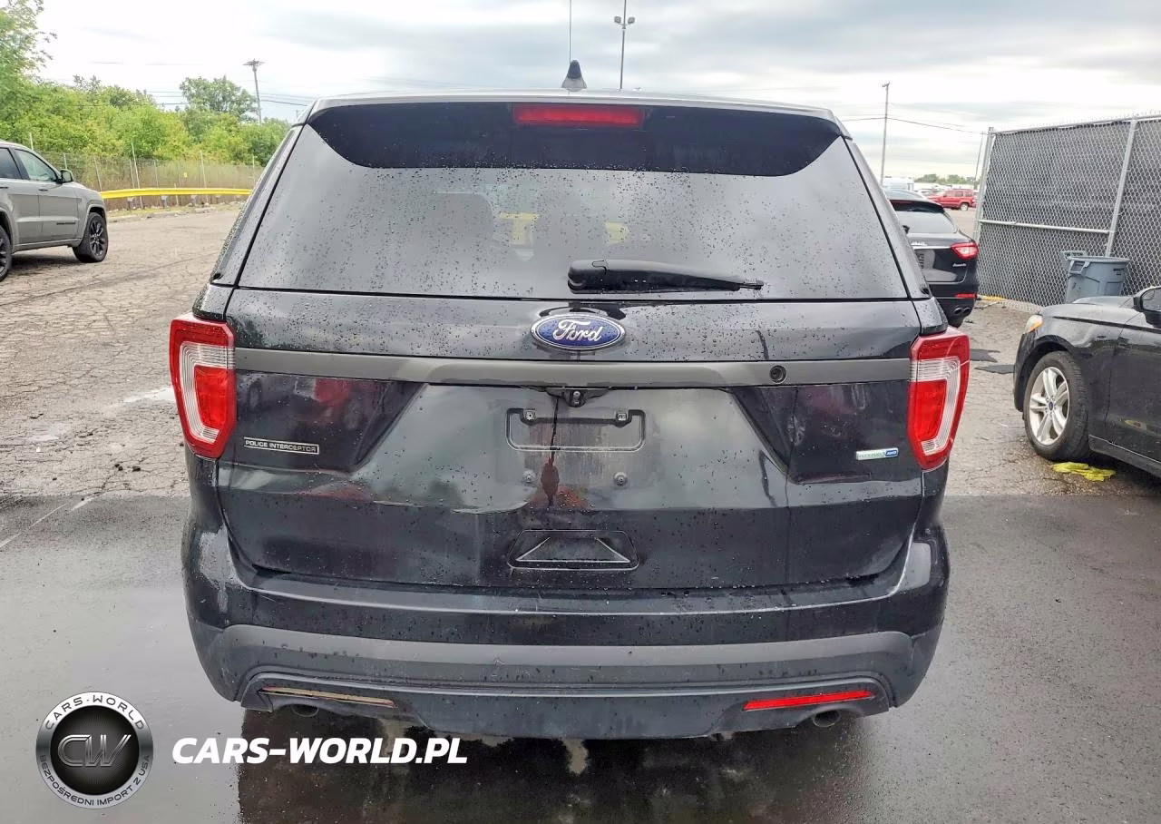 2017 Ford Explorer Police Interceptor VIN:1FM5K8AR1HGA79009 - 6