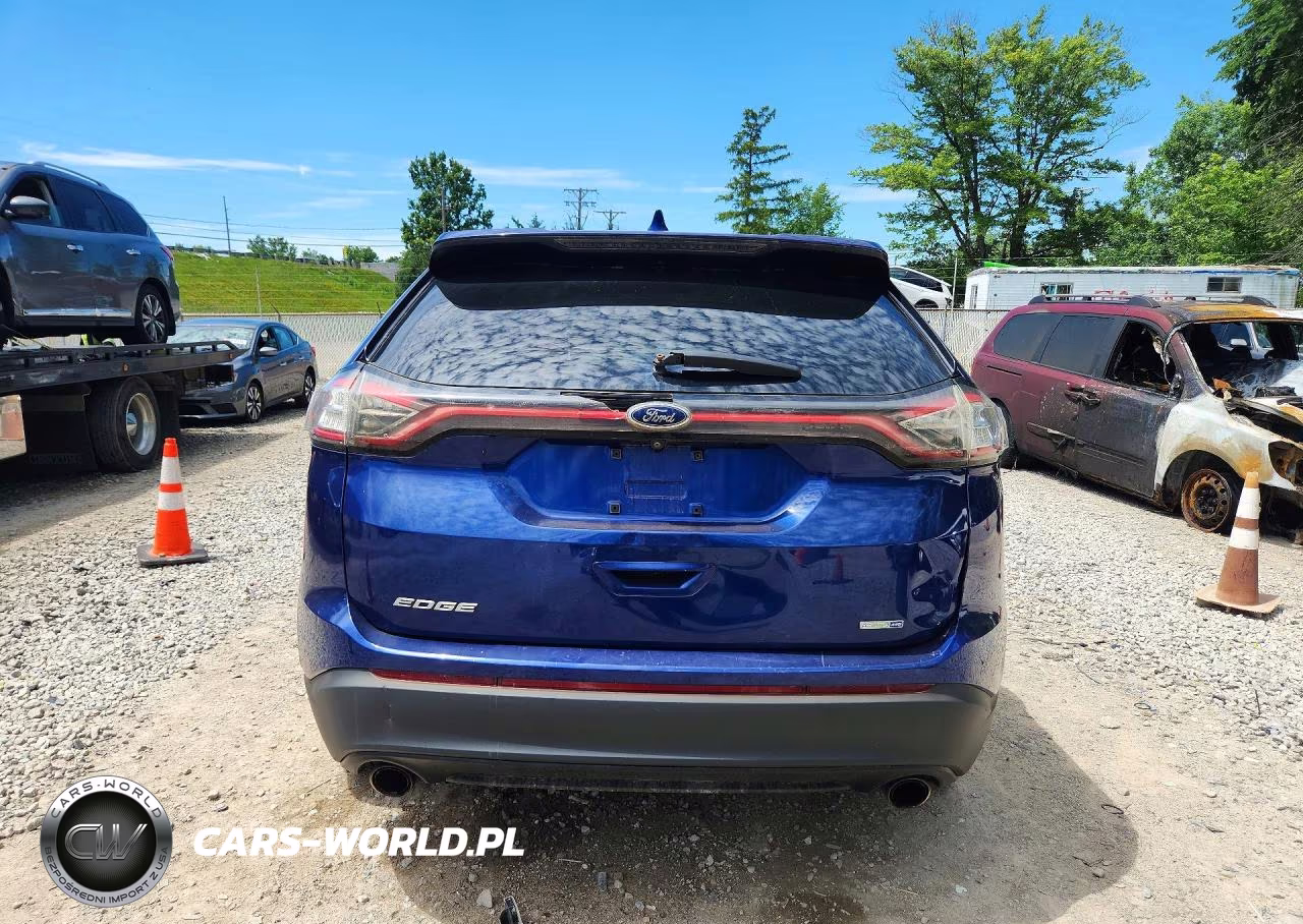 2015 Ford Edge Se VIN:2FMTK4G98FBC40869 - 6