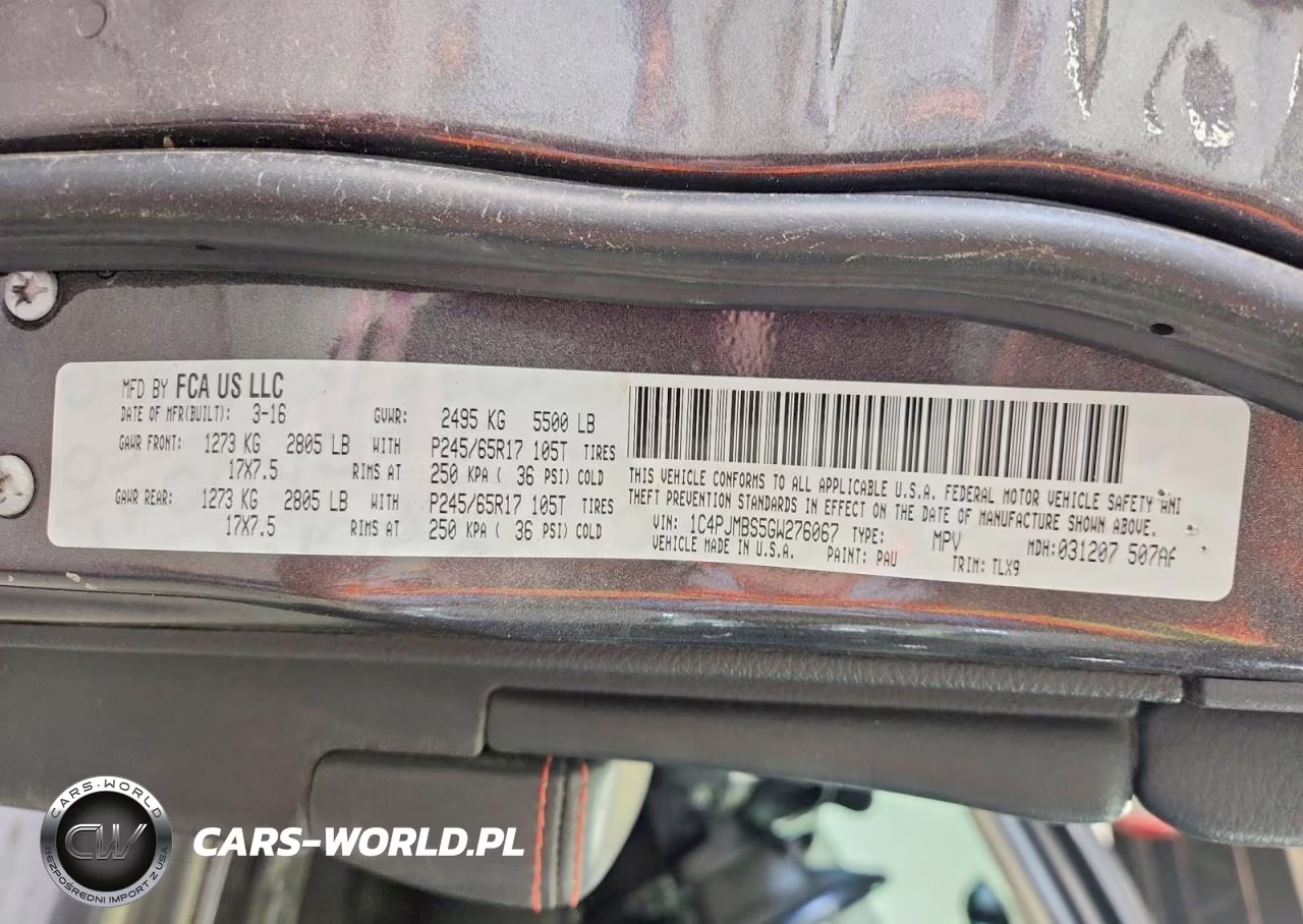 2016 Jeep Cheeroke VIN:1C4PJMBS5GW276067 - 13