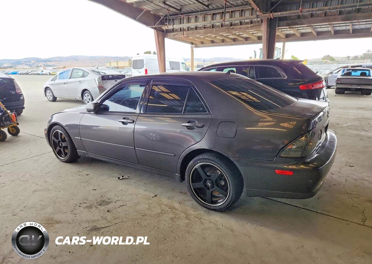 2001 Lexus Is 300 VIN:JTHBD182X10017218 - 2