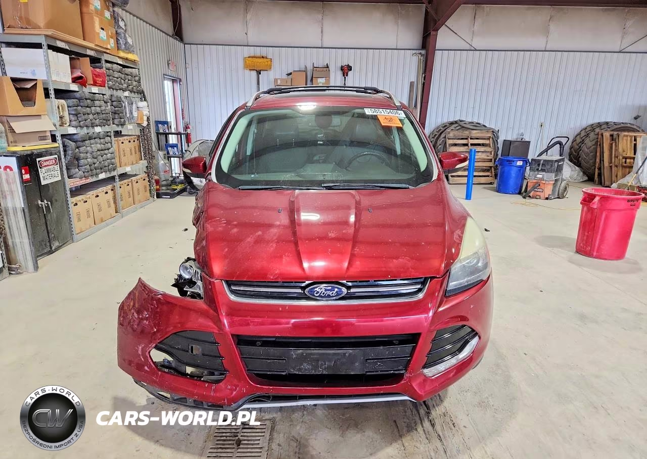 2013 Ford Escape Titanium VIN:1FMCU9J99DUB12485 - 5