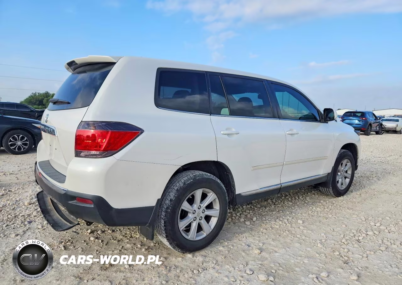 2012 Toyota Highlander Base VIN:5TDZA3EH8CS026979 - 3
