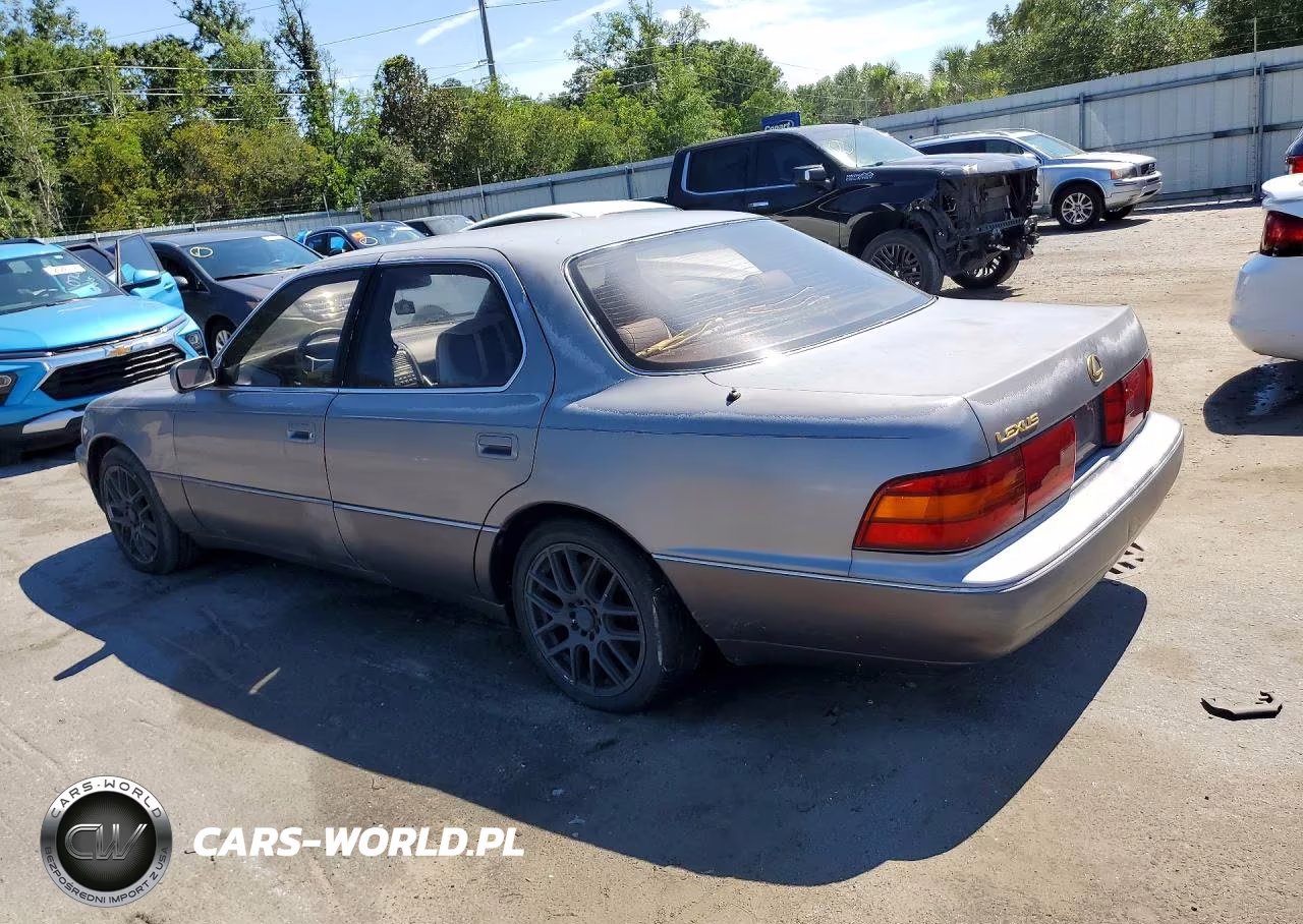 1993 Lexus Ls 400 VIN:JT8UF11E7P0147702 - 2