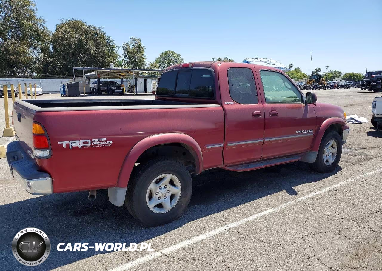 2002 Toyota Tundra Access Cab Limited VIN:5TBBT48162S289561 - 3