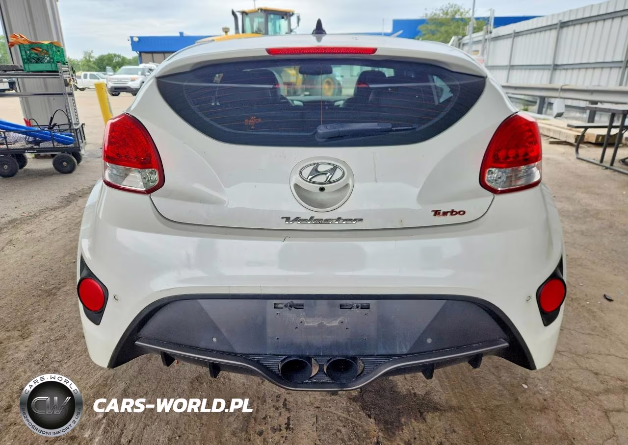 2013 Hyundai Veloster Turbo VIN:KMHTC6AE5DU117553 - 6