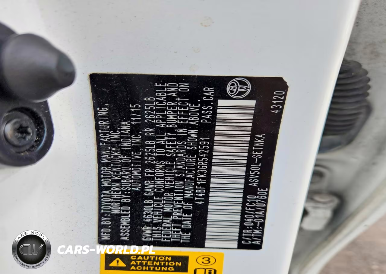 2016 Toyota Camry Le VIN:4T4BF1FK3GR542591 - 12