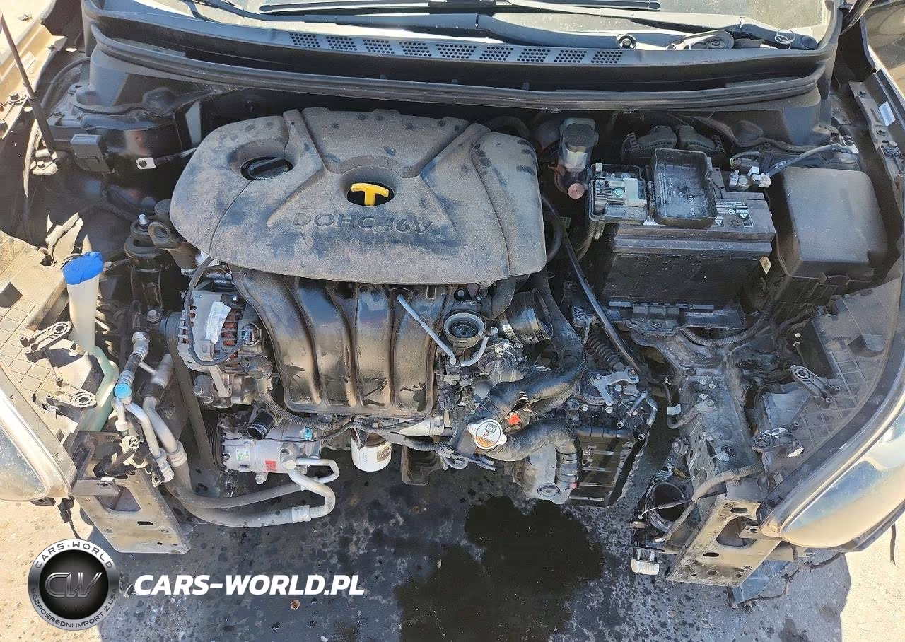 2013 Hyundai Elantra Gls VIN:KMHDH4AE3DU849237 - 11