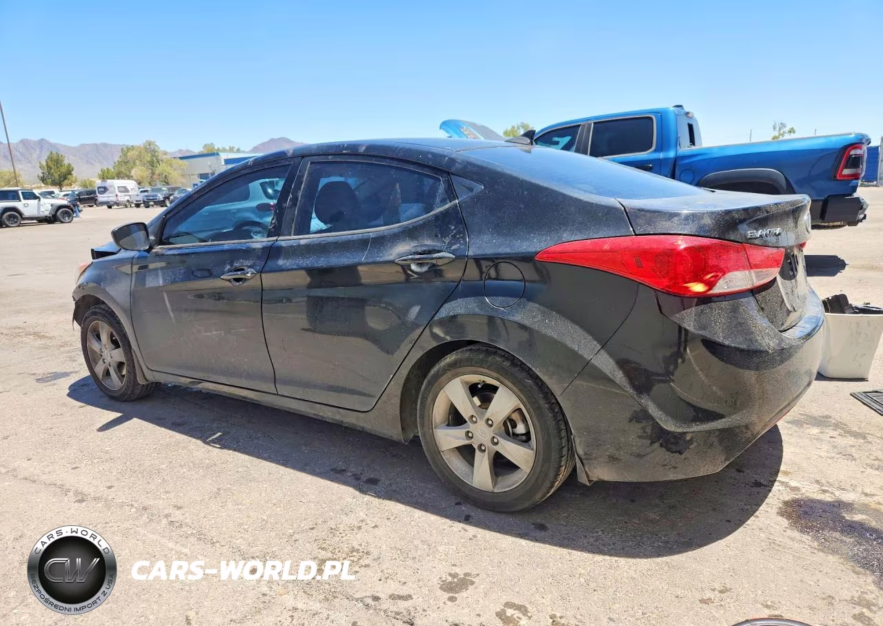 2013 Hyundai Elantra Gls VIN:KMHDH4AE3DU849237 - 2