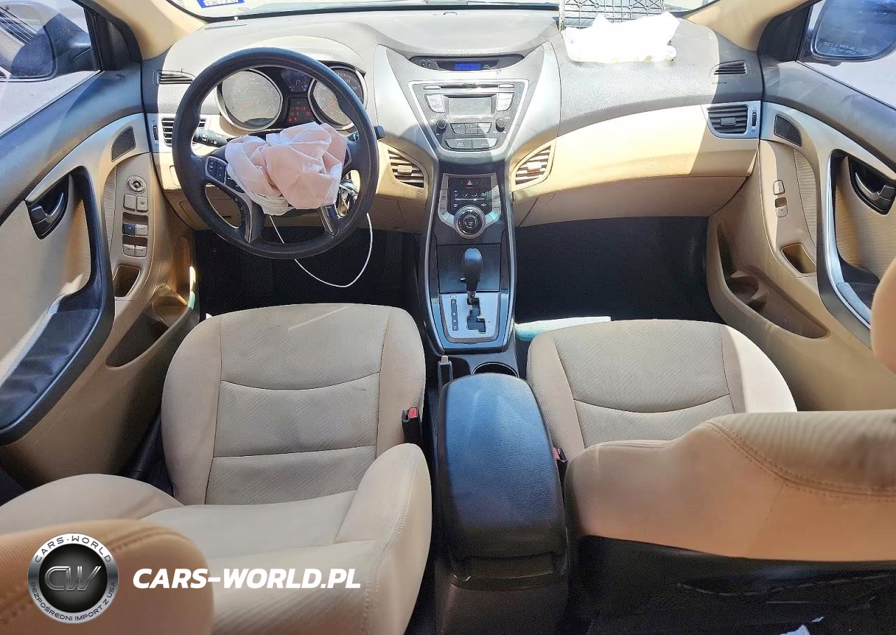 2013 Hyundai Elantra Gls VIN:KMHDH4AE3DU849237 - 8