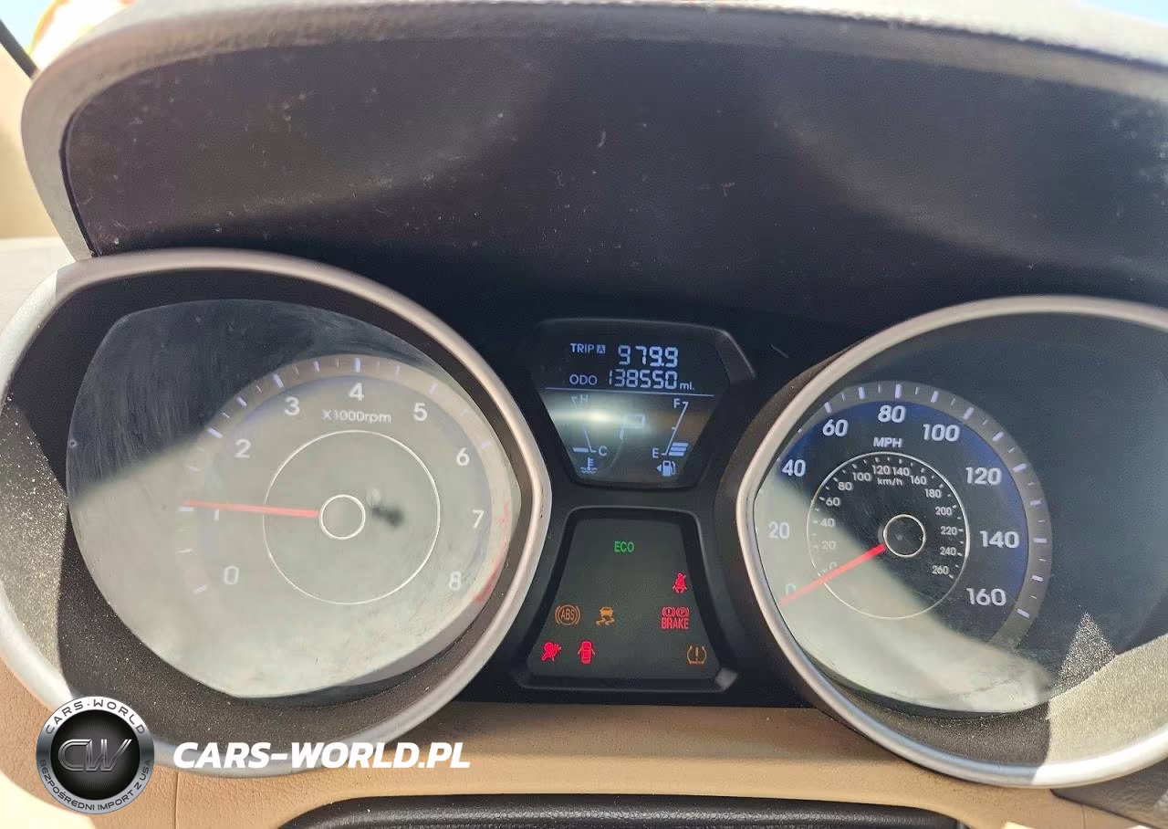 2013 Hyundai Elantra Gls VIN:KMHDH4AE3DU849237 - 9