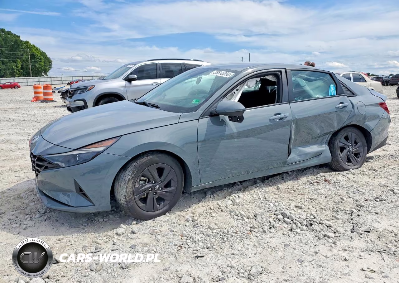 2021 Hyundai Elantra Blue