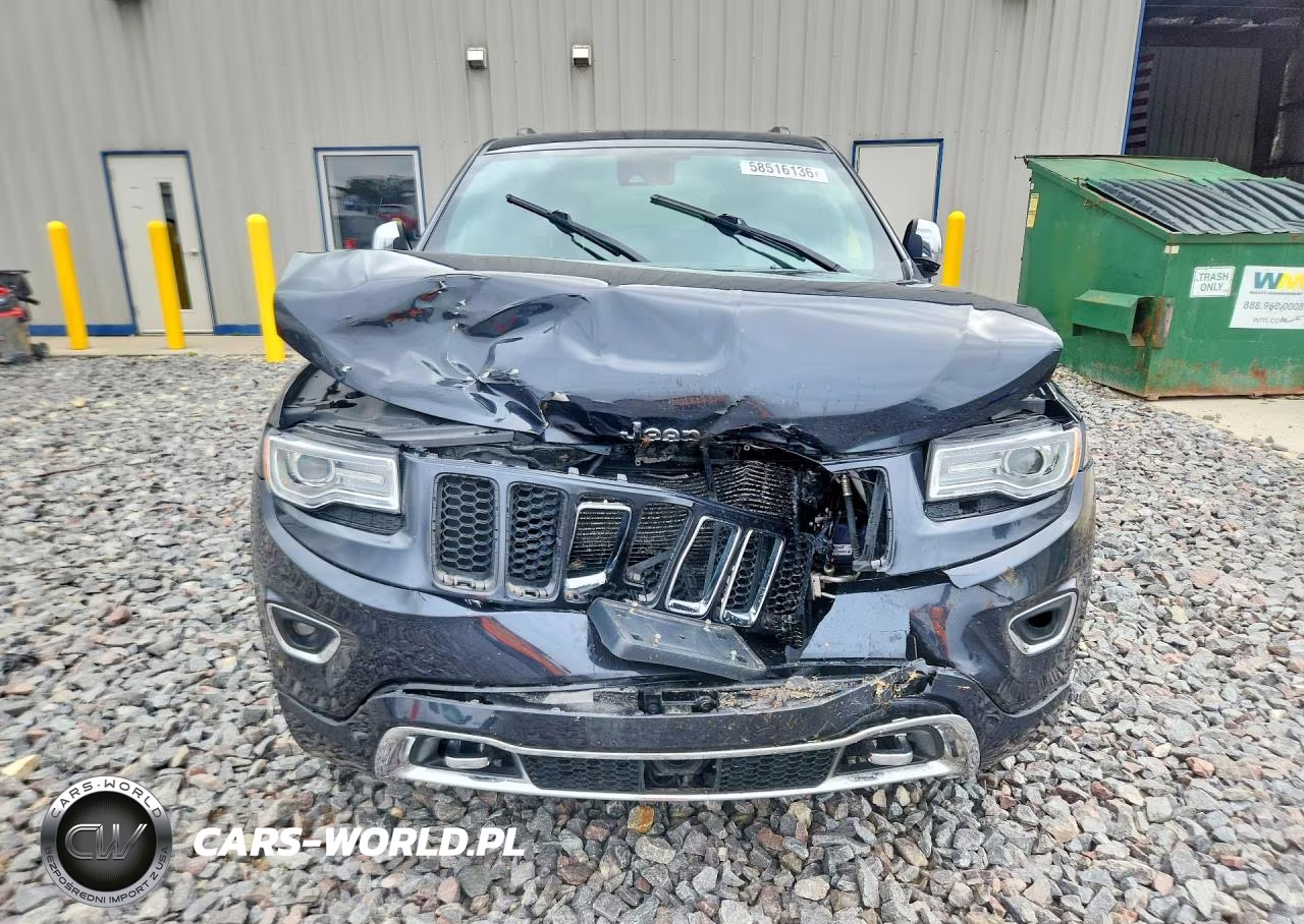 2016 Jeep Grand Cherokee Overland VIN:1C4RJFCG2GC465291 - 5