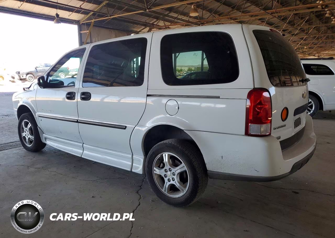 2008 Chevrolet Uplander Incomplete VIN:1GBDV13WX8D183196 - 2