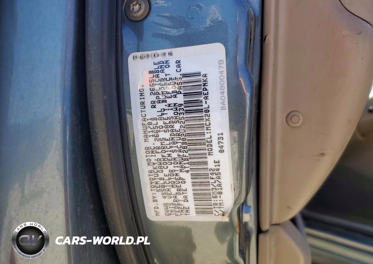 2002 Toyota Avalon Xl VIN:4T1BF28B02U225339 - 12