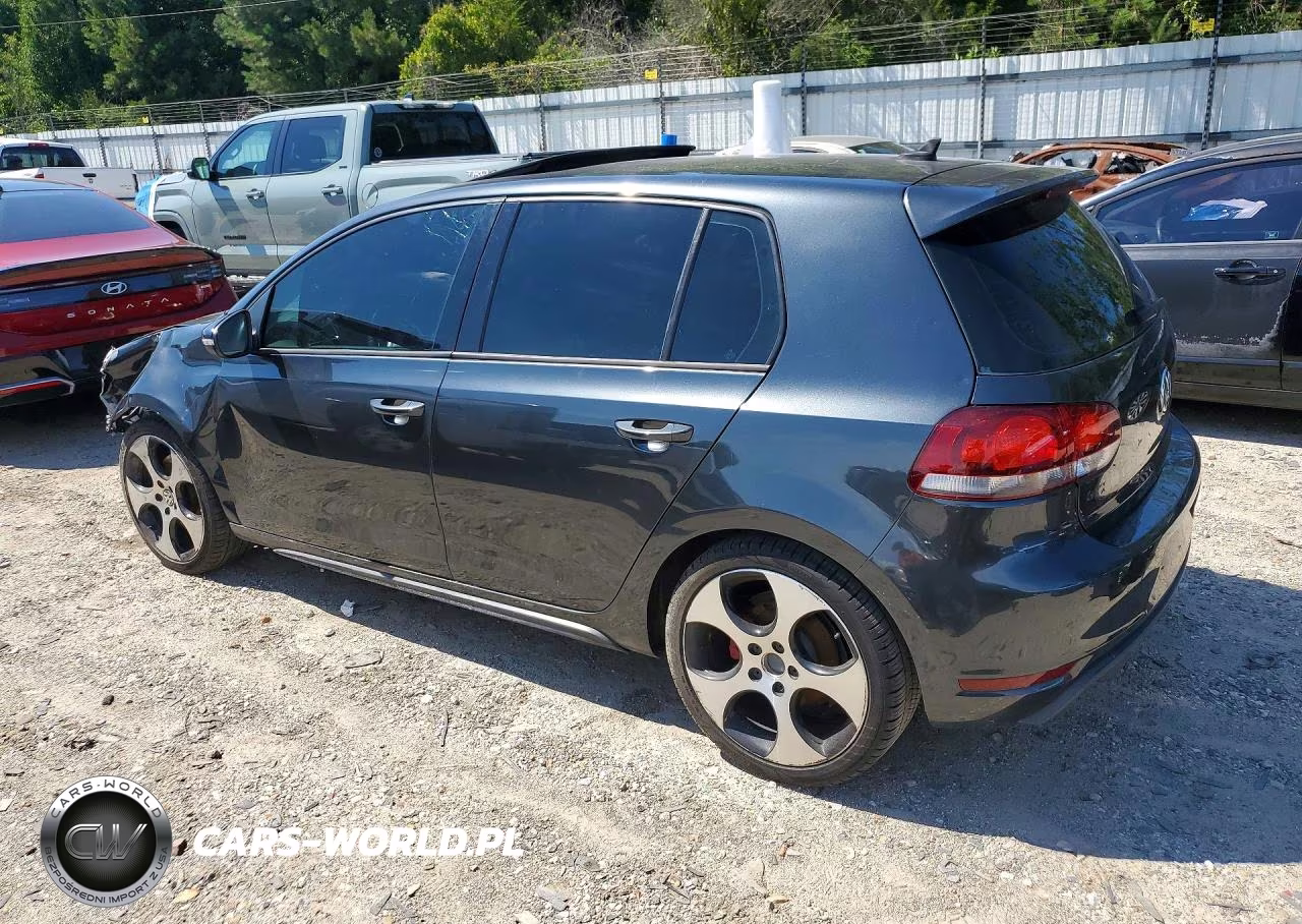 2012 Volkswagen Gti VIN:WVWHD7AJ7CW200608 - 2