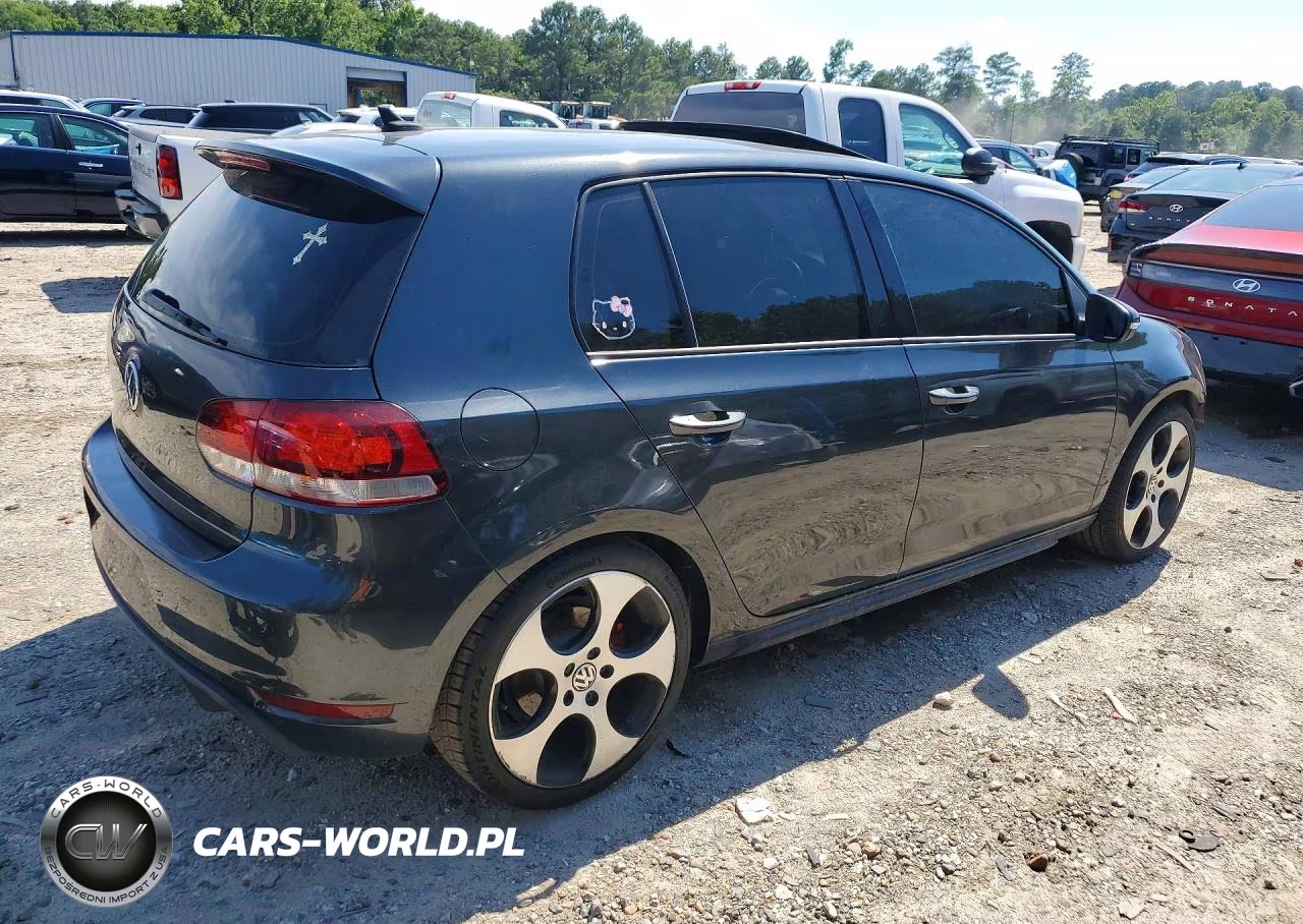 2012 Volkswagen Gti VIN:WVWHD7AJ7CW200608 - 3