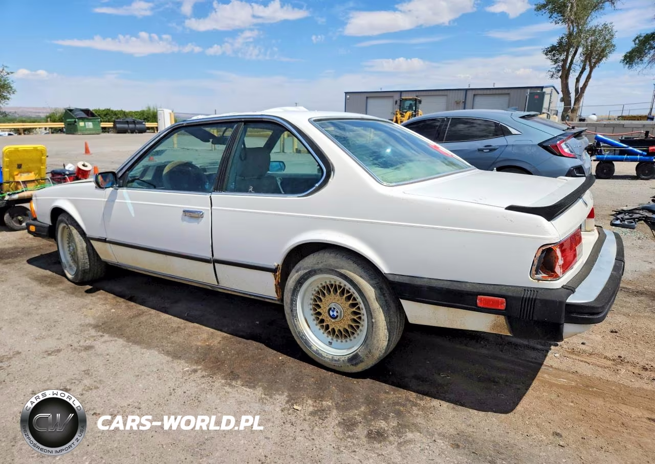 1984 BMW 633 Csi Automatic VIN:WBAEB8407E6996424 - 2