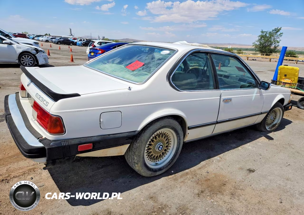 1984 BMW 633 Csi Automatic VIN:WBAEB8407E6996424 - 3