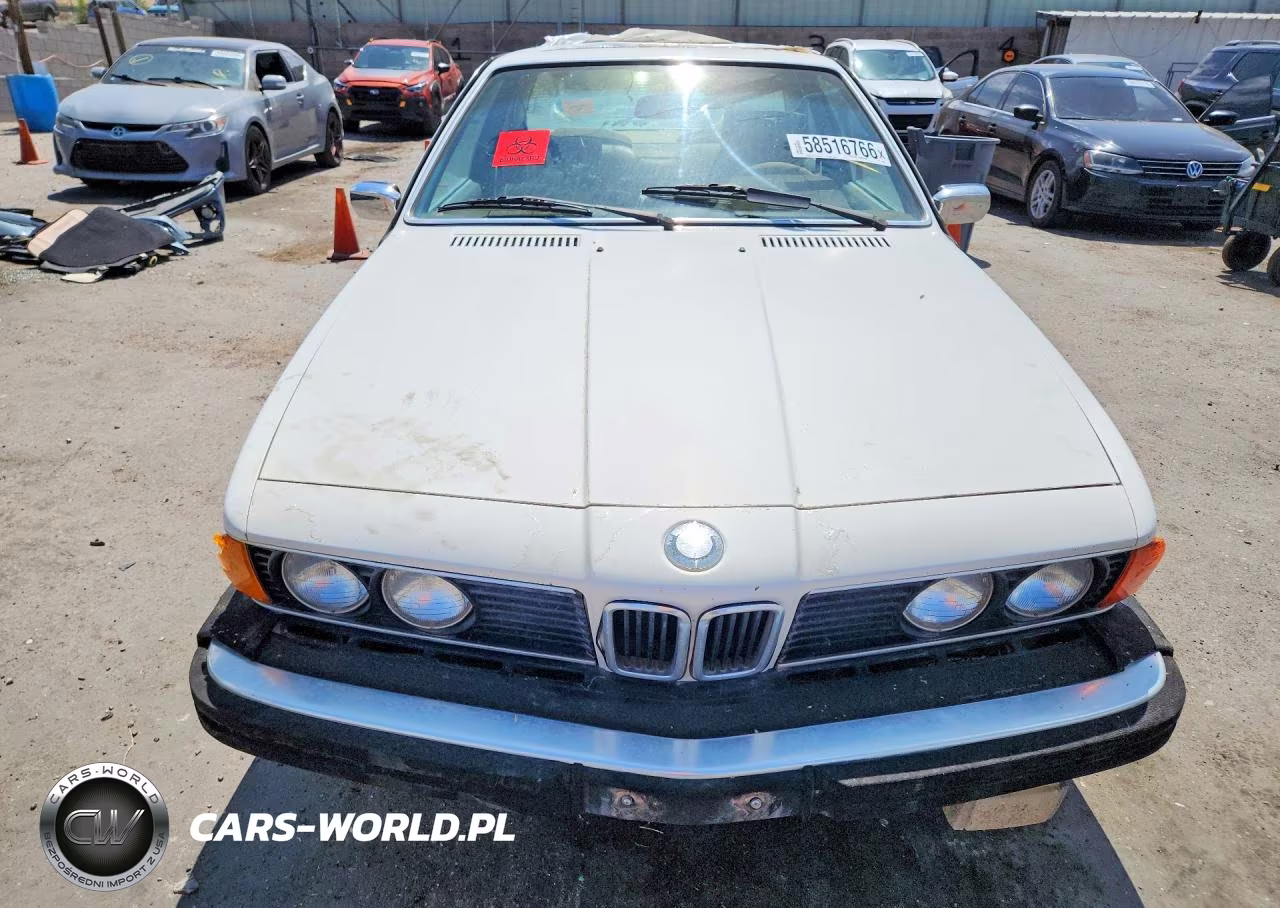 1984 BMW 633 Csi Automatic VIN:WBAEB8407E6996424 - 5