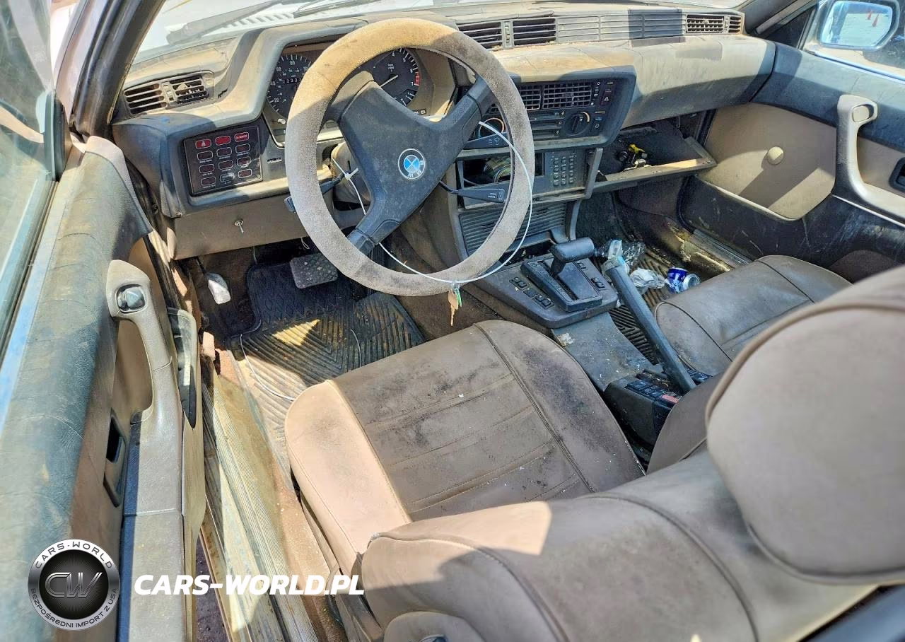 1984 BMW 633 Csi Automatic VIN:WBAEB8407E6996424 - 8