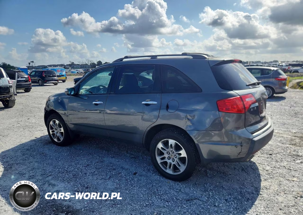 2007 Acura Mdx VIN:2HNYD28247H530870 - 2
