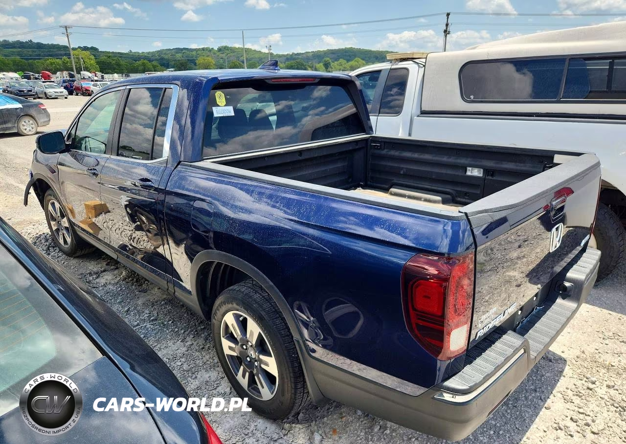 2018 Honda Ridgeline Rtl VIN:5FPYK3F59JB001482 - 2