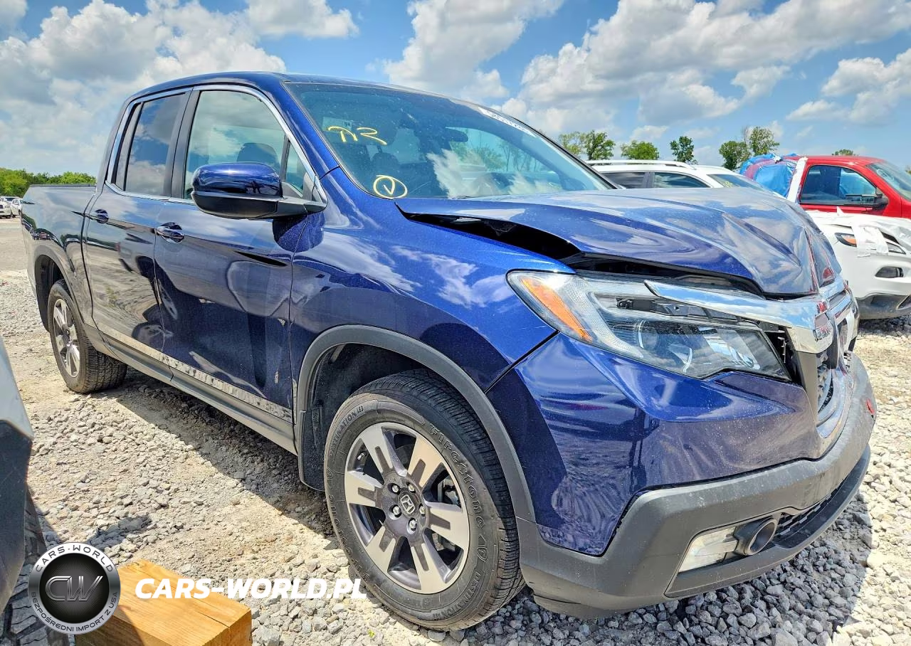 2018 Honda Ridgeline Rtl VIN:5FPYK3F59JB001482 - 4
