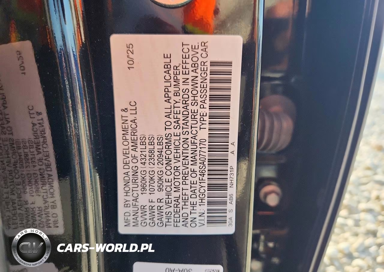 2025 Honda Accord Se VIN:1HGCY1F46SA077170 - 13