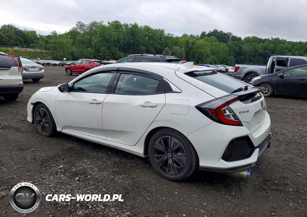 2017 Honda Civic Ex VIN:SHHFK7H58HU425832 - 2