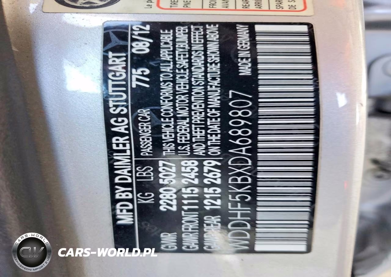 2013 Mercedes-Benz E 350 VIN:WDDHF5KBXDA689807 - 12