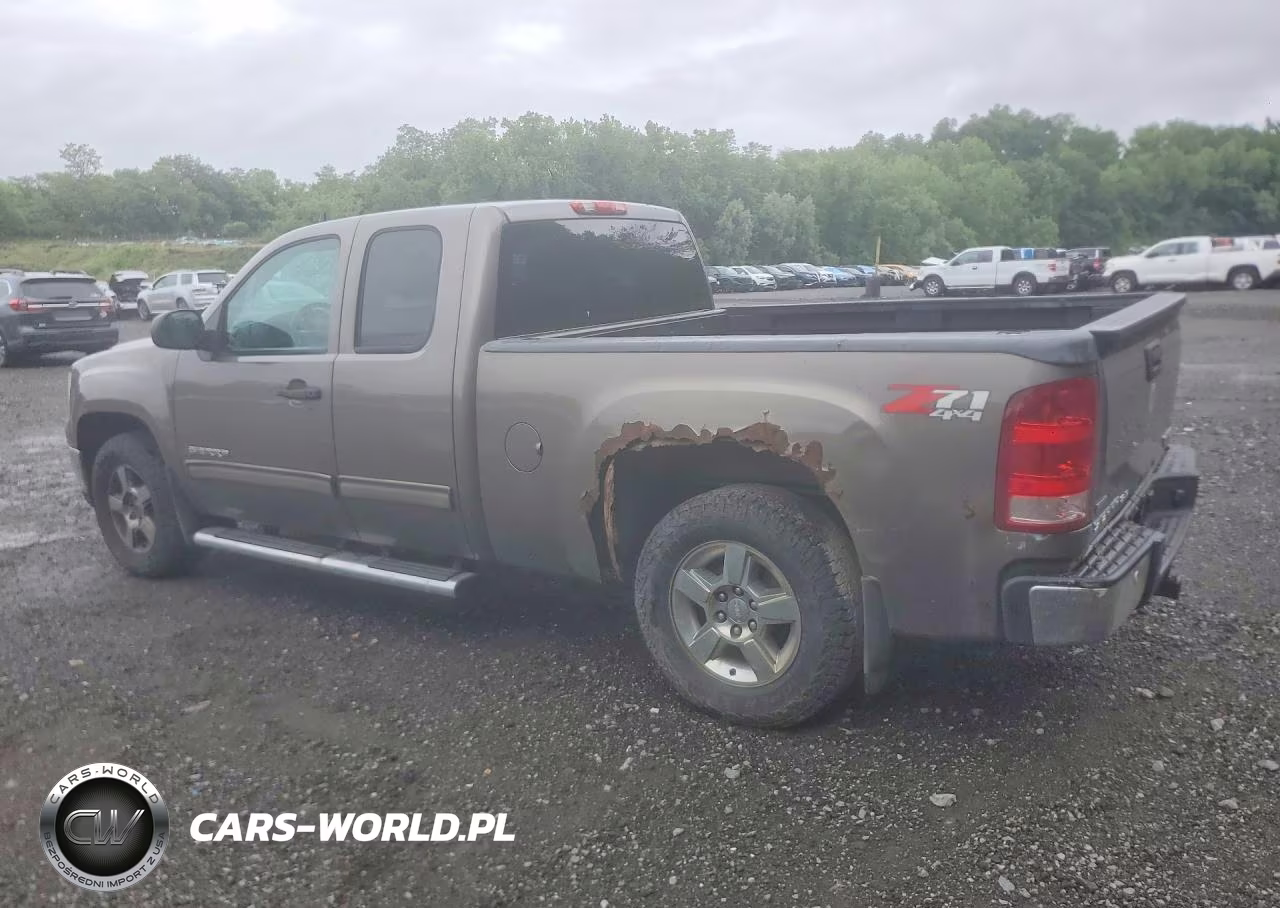 2012 GMC Sierra K1500 Sle VIN:1GTR2VE78CZ225724 - 2