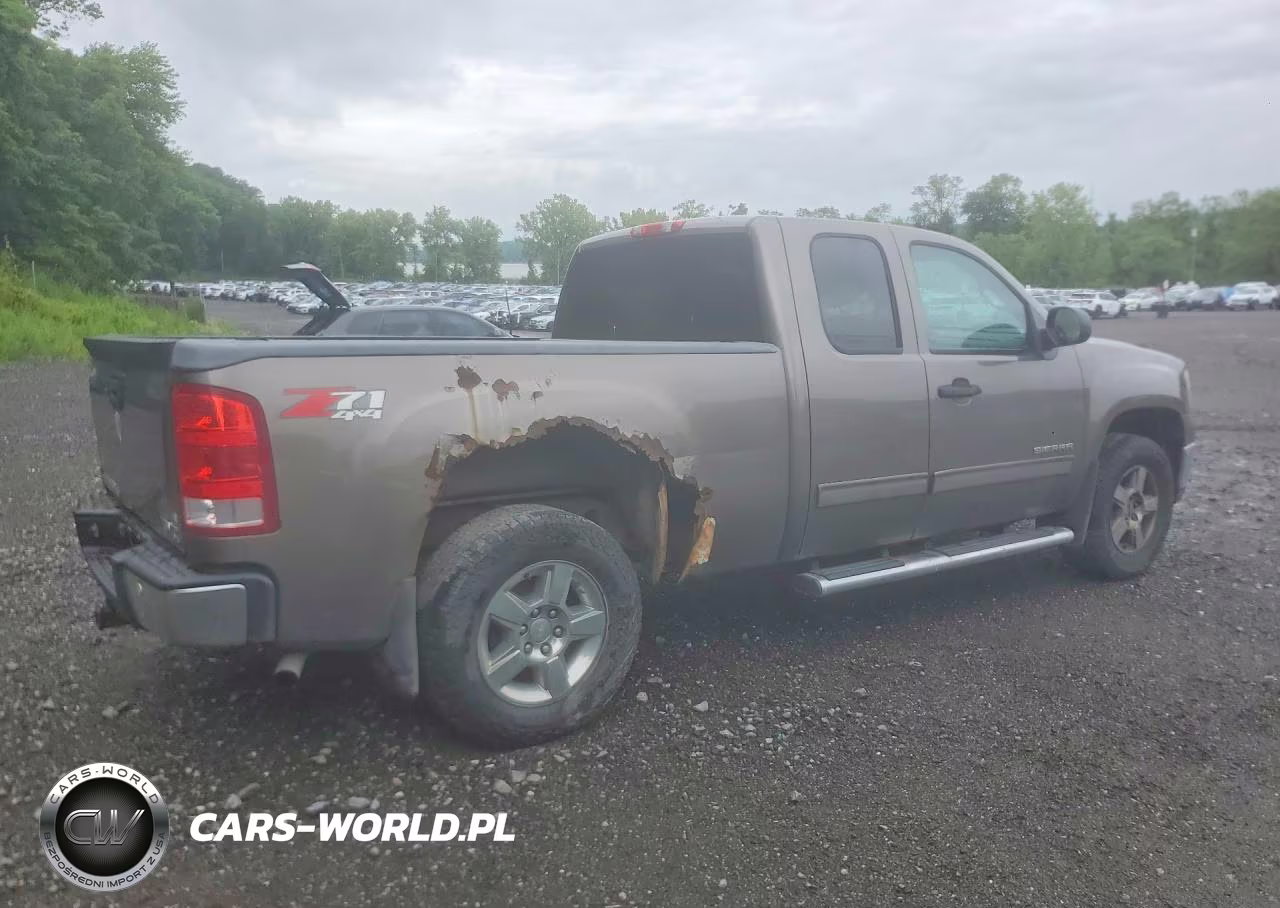 2012 GMC Sierra K1500 Sle VIN:1GTR2VE78CZ225724 - 3
