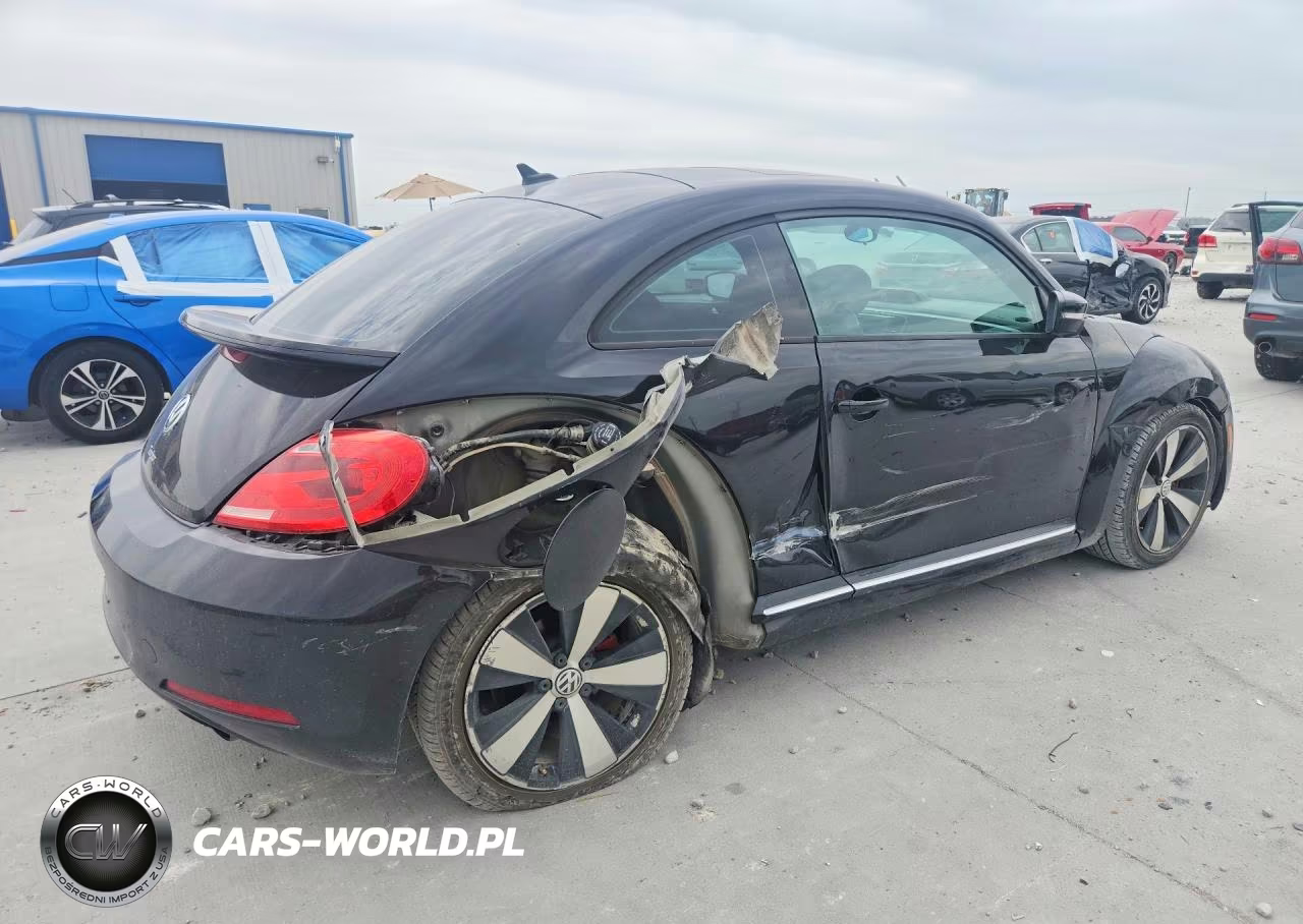 2012 Volkswagen Beetle Turbo VIN:3VWVA7AT9CM652991 - 3