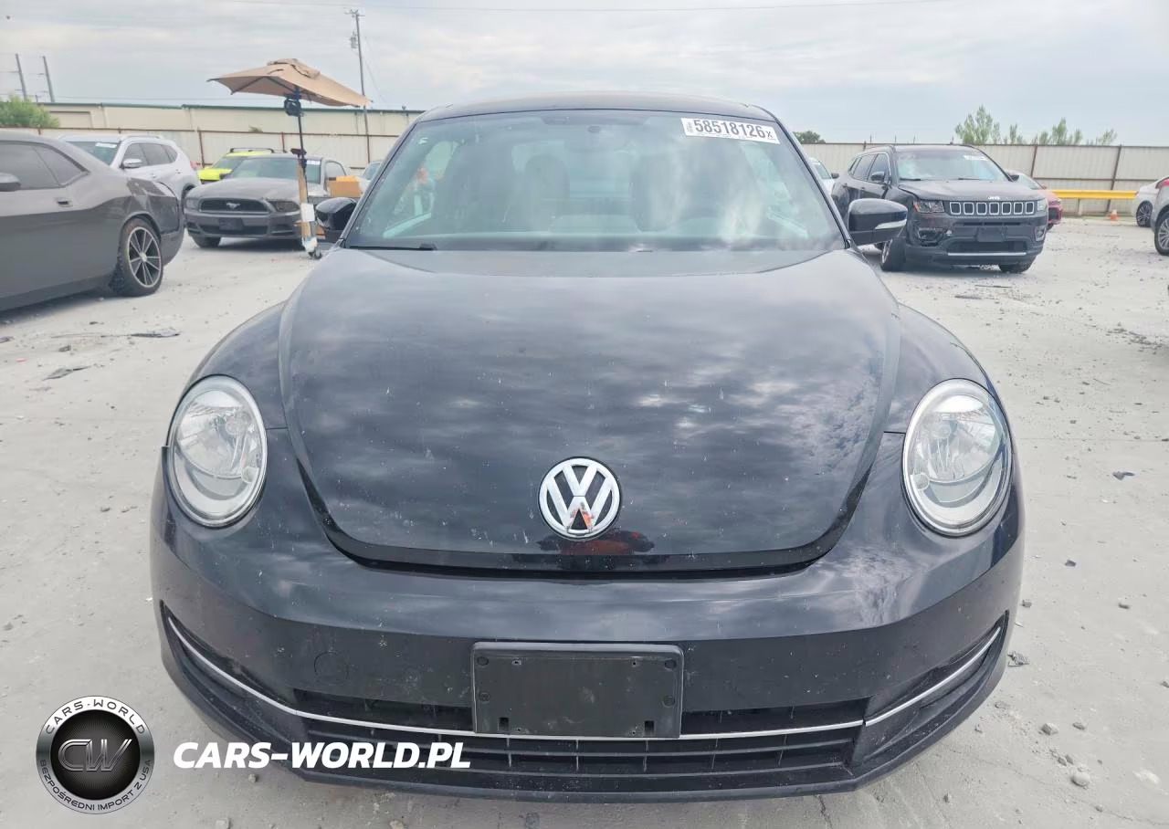 2012 Volkswagen Beetle Turbo VIN:3VWVA7AT9CM652991 - 5
