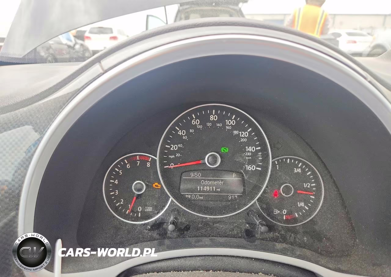 2012 Volkswagen Beetle Turbo VIN:3VWVA7AT9CM652991 - 9
