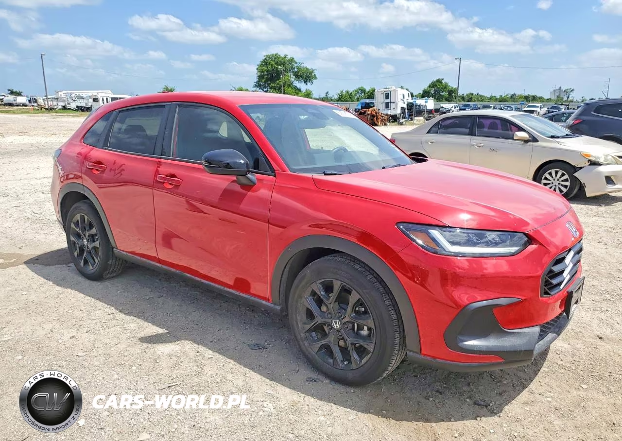 2025 Honda Hr-V Sport VIN:3CZRZ2H56SM702987 - 4