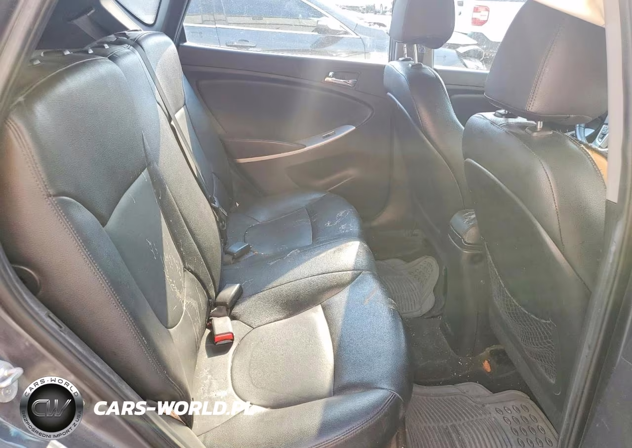 2012 Hyundai Accent Se VIN:KMHCU5AE0CU049202 - 10